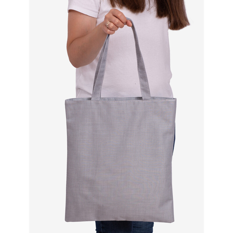 Fabric bag for women Shelvt gray