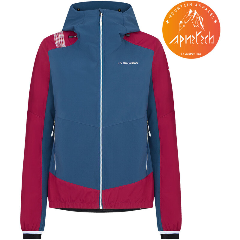 La Sportiva AEQUILIBRIUM SOFTSHELL JACKET Women Modrá