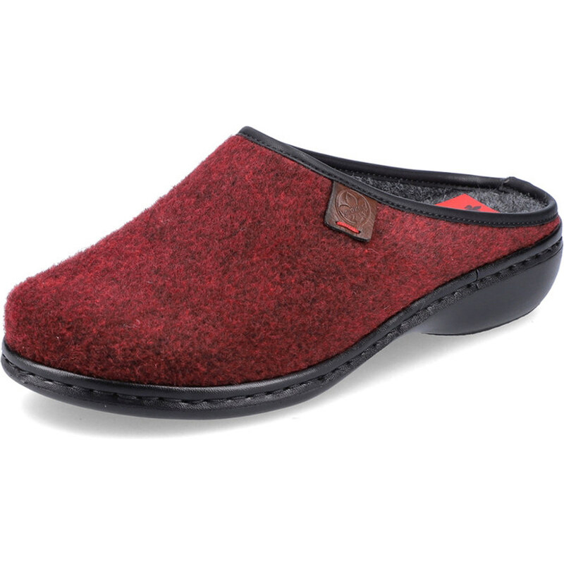 Dámské červené domácí papuče Rieker 659A4-35
