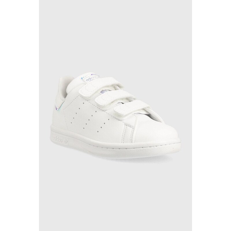 Dětské sneakers boty adidas Originals bílá barva