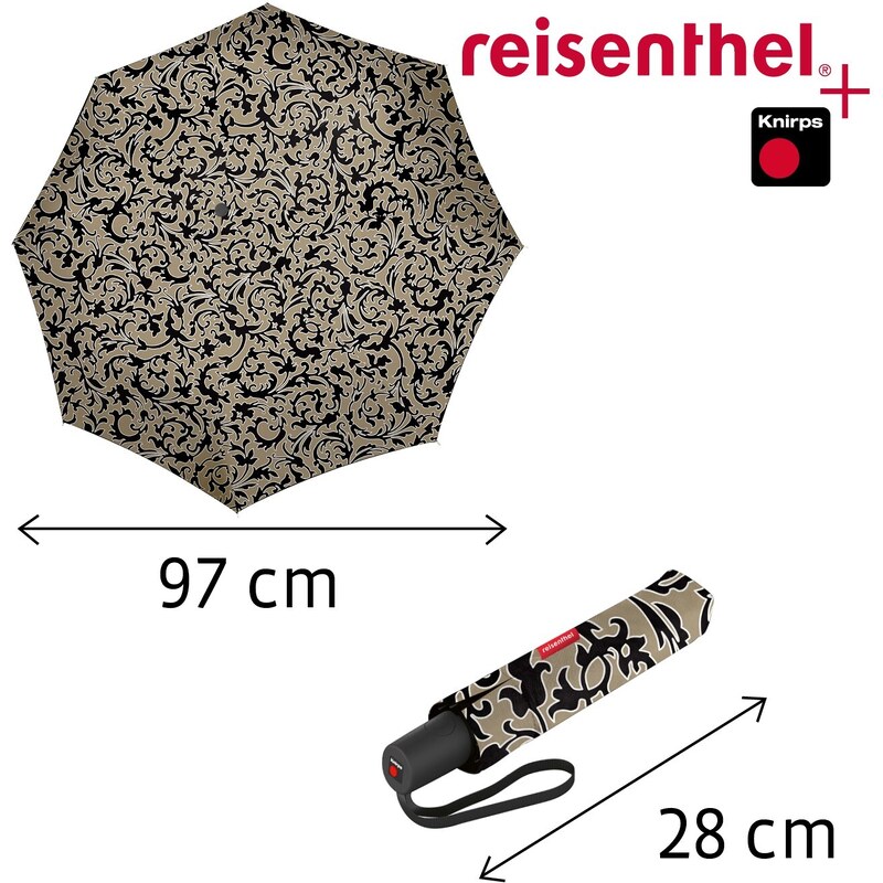 Deštník Reisenthel Umbrella Pocket Duomatic Baroque marble