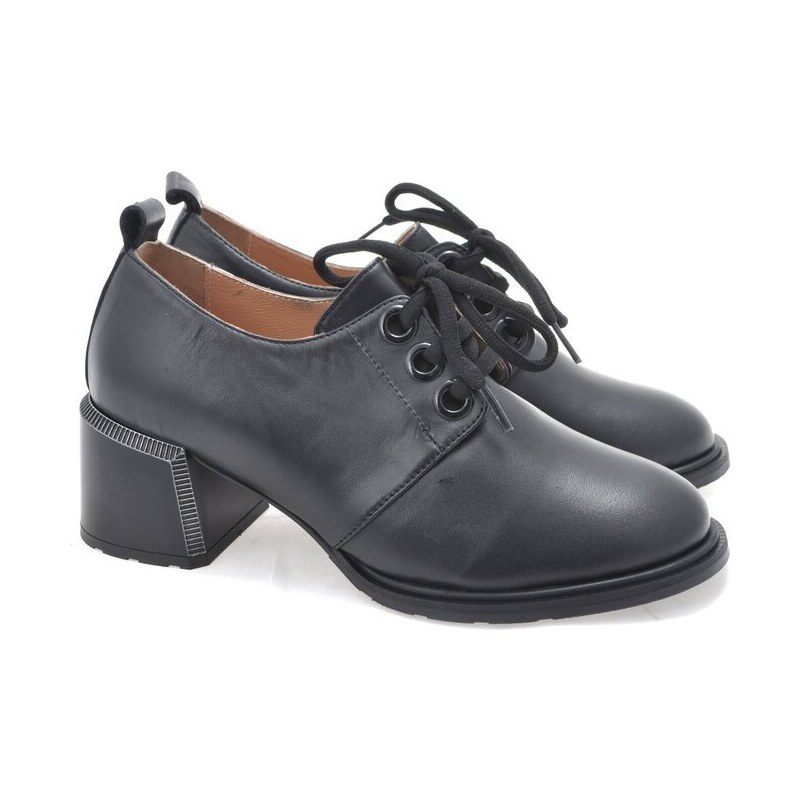 Dámské moderní polobotky Iberius 0010-1047D černá 74056636
