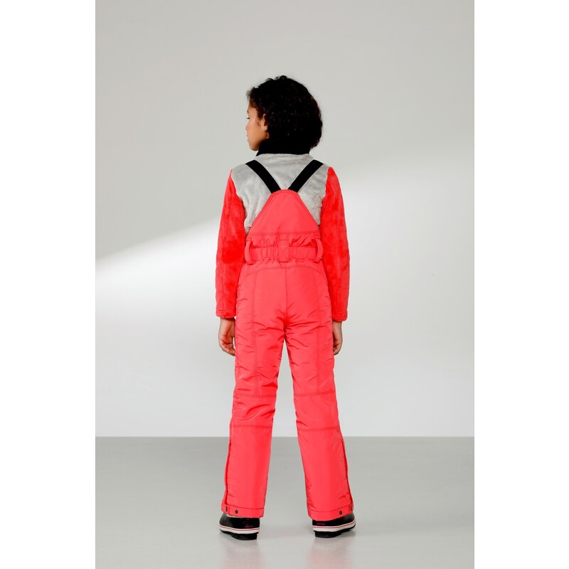 POIVRE BLANC W22-1022-JRGL/A SKI BIB PANTS TECHNO RED