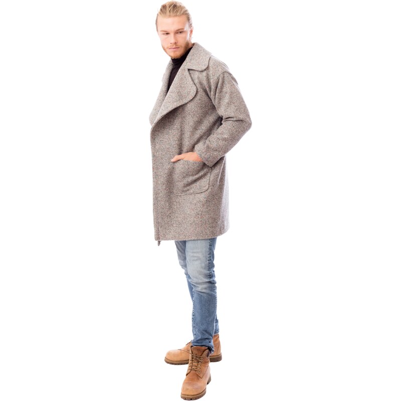 Loram Zimní kabát oversize ANTHRISCUS šedý