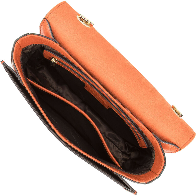 Dámská kabelka Wittchen, oranžová, přírodní kůže