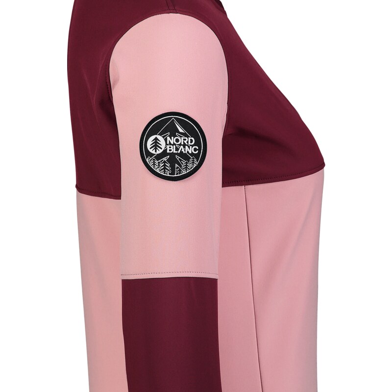 Nordblanc Růžová dámská softshellová mikina COVE
