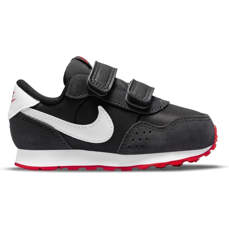 Nike MD Valiant BLACK/WHITE-DK SMOKE GREY-UNIVERSITY RED
