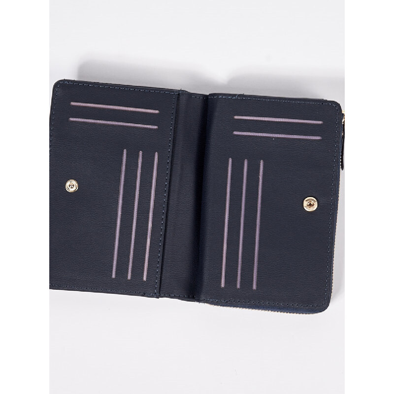 Women's wallet Shelvt navy blue