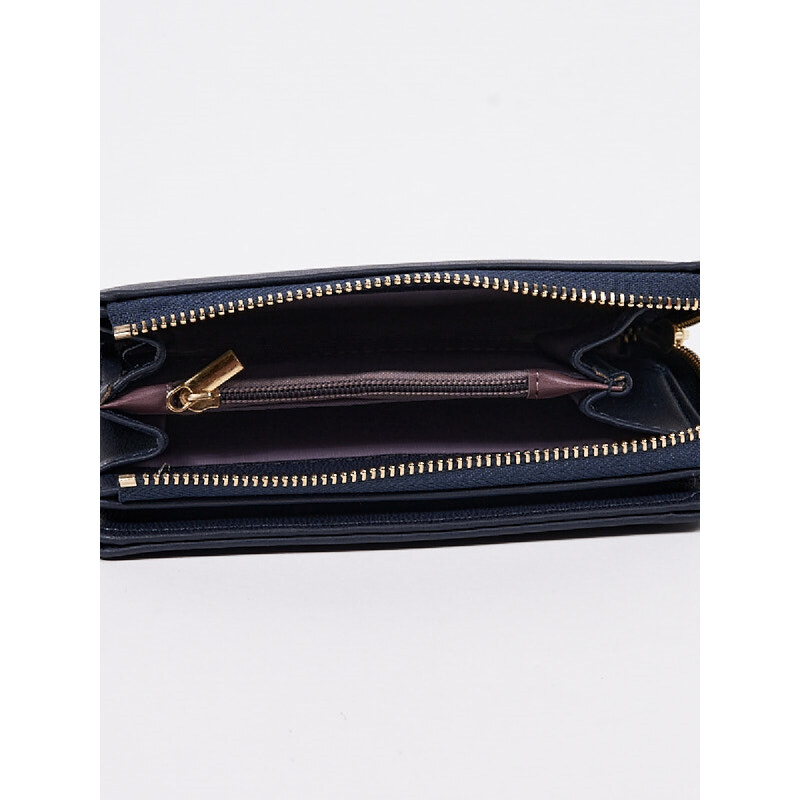 Women's wallet Shelvt navy blue