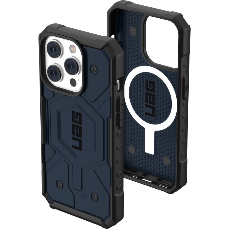 Urban Armor Gear Ochranný kryt pro iPhone 14 Pro - UAG, Pathfinder MagSafe Mallard