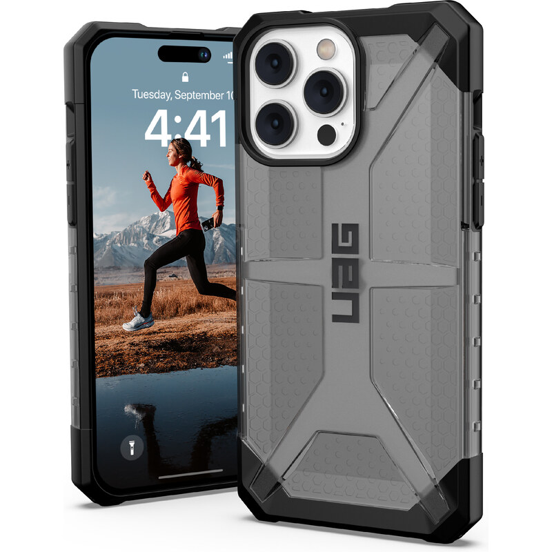 Urban Armor Gear Ochranný kryt pro iPhone 14 Pro MAX - UAG, Plasma Ash