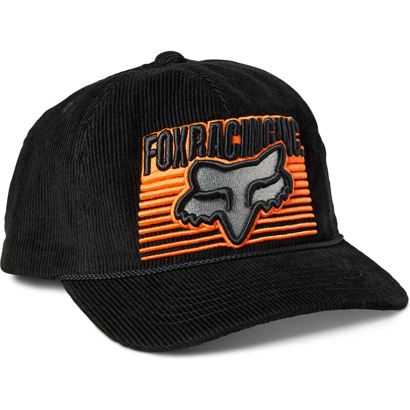 Pánská kšiltovka Fox Carv Snapback Hat - Black