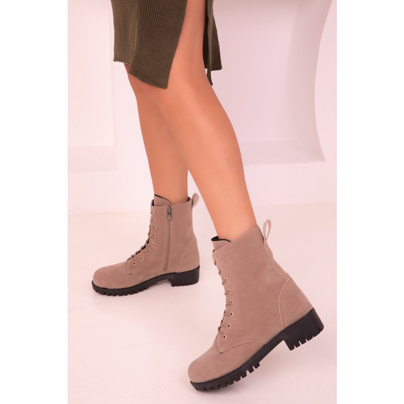 Soho Mink Suede Women's Boots & Booties 13734