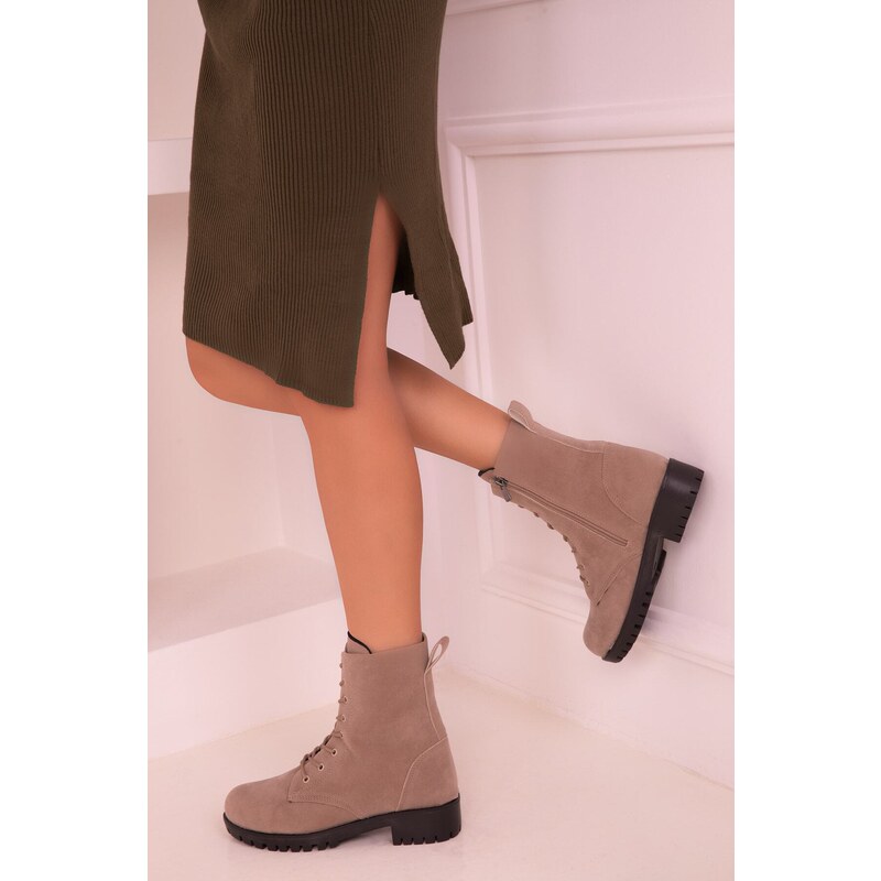 Soho Mink Suede Women's Boots & Booties 13734