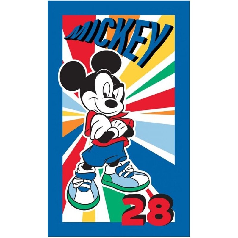 Carbotex Dětský / chlapecký ručník Frajer Mickey Mouse - Disney - 100% bavlna, froté s gramáží 320 gr./m² - 30 x 50 cm