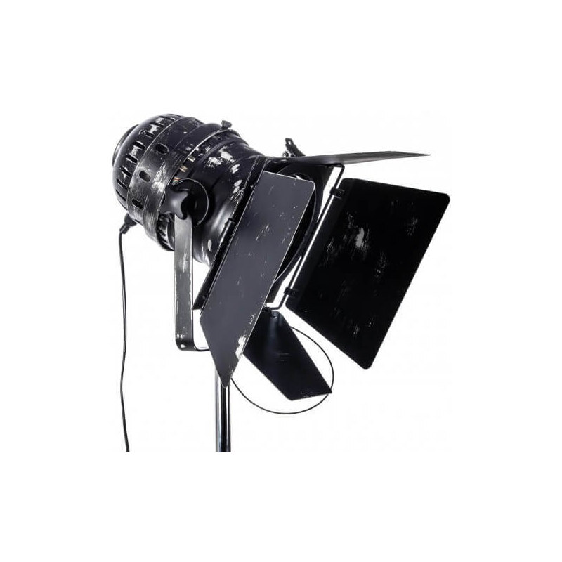 T-BIS Industriální stojací lampa trojnožka REFLEKTOR Black