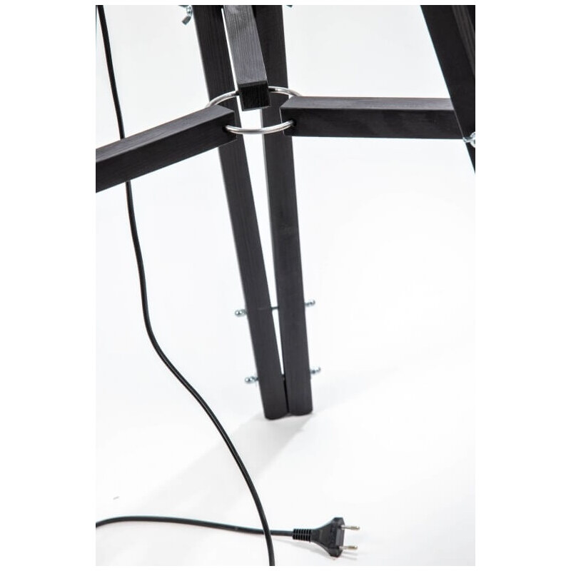 T-BIS Industriální stojací lampa trojnožka REFLEKTOR Black
