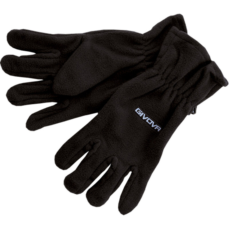 Fleecové rukavice Givova black junior 111146418