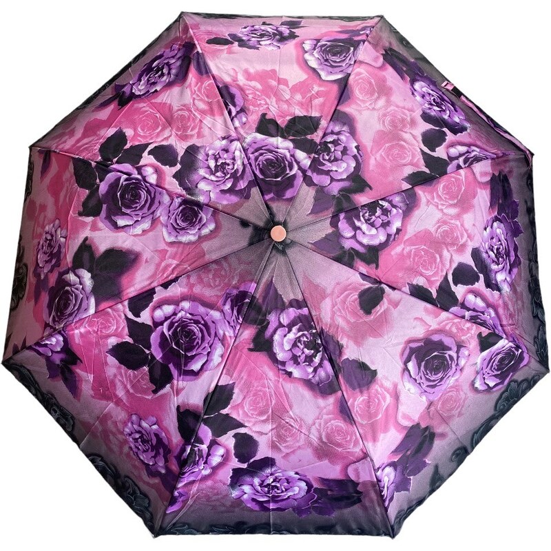 Swifts Skladácí deštník s motivem růžová 1126