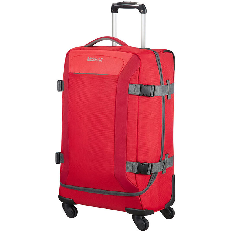 American Tourister ROAD QUEST SPINNER DUFFLE M Solid Red 1819 106165193