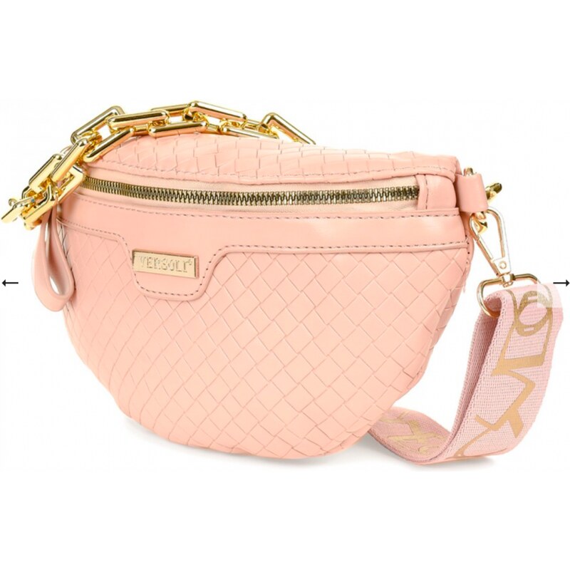 Dámská crossbody/ledvinka Versoli Pusteral, růžová