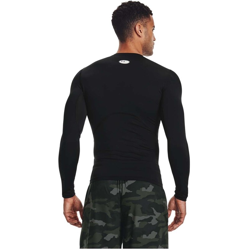 Pánská Mikina UNDER ARMOUR UA HG ARMOUR COMP LS 1361524-001 – Černá
