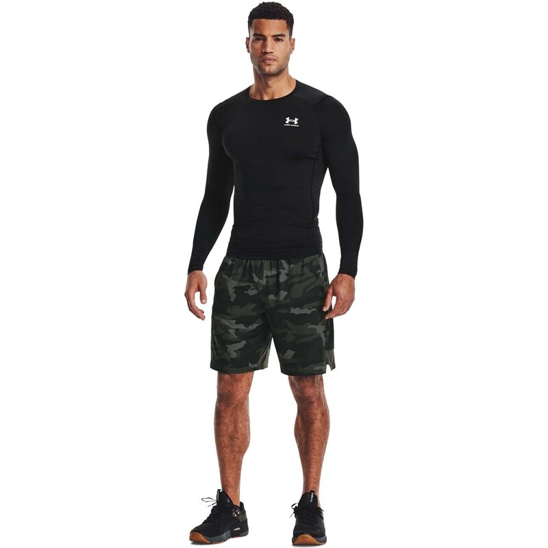 Pánská Mikina UNDER ARMOUR UA HG ARMOUR COMP LS 1361524-001 – Černá