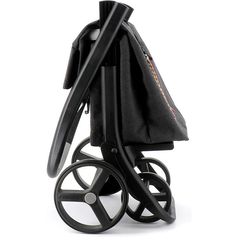 Rolser Clec Termo Eco 8 Plus, nákupní taška na kolečkách, Carbon - černá