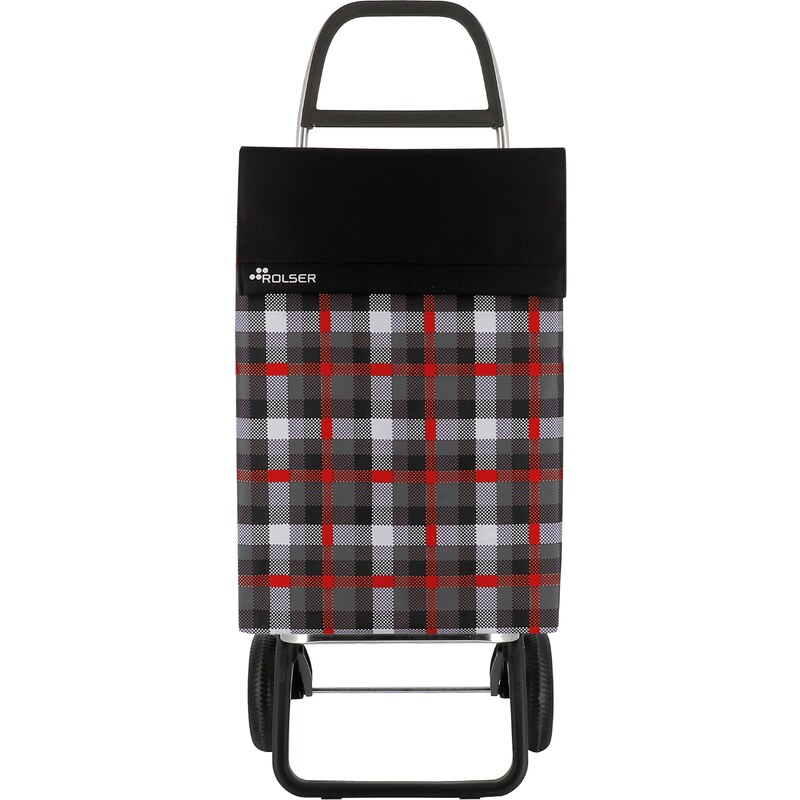 Rolser Jean Scottish 2, nákupní taška na kolečkách, šedá 74150119