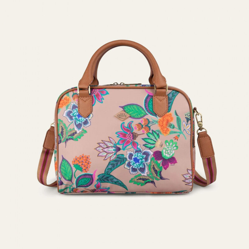 Oilily Sonate Handbag květovaná kabelka 30 cm