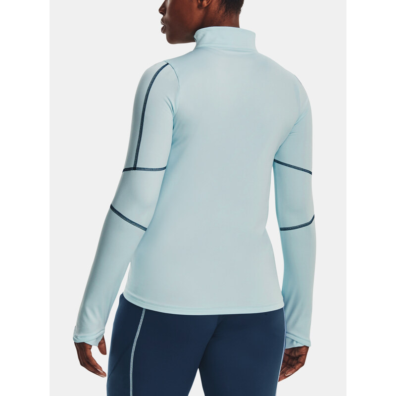 Under Armour Tričko UA Train CW 1/2 Zip-BLU - Dámské