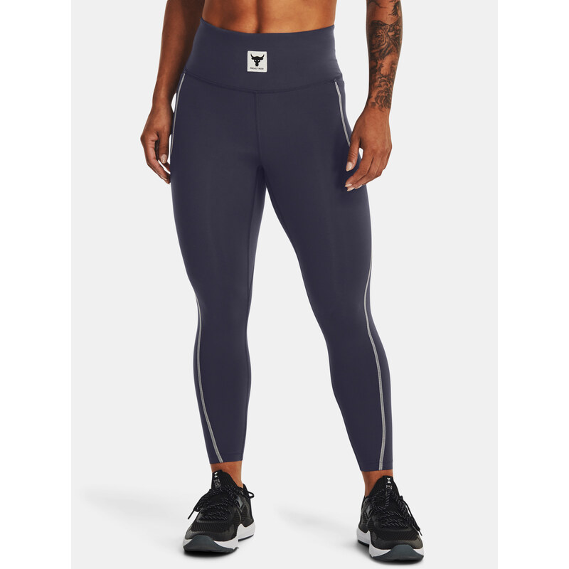 Dámské šedé legíny Under Armour Project Rock 115685096