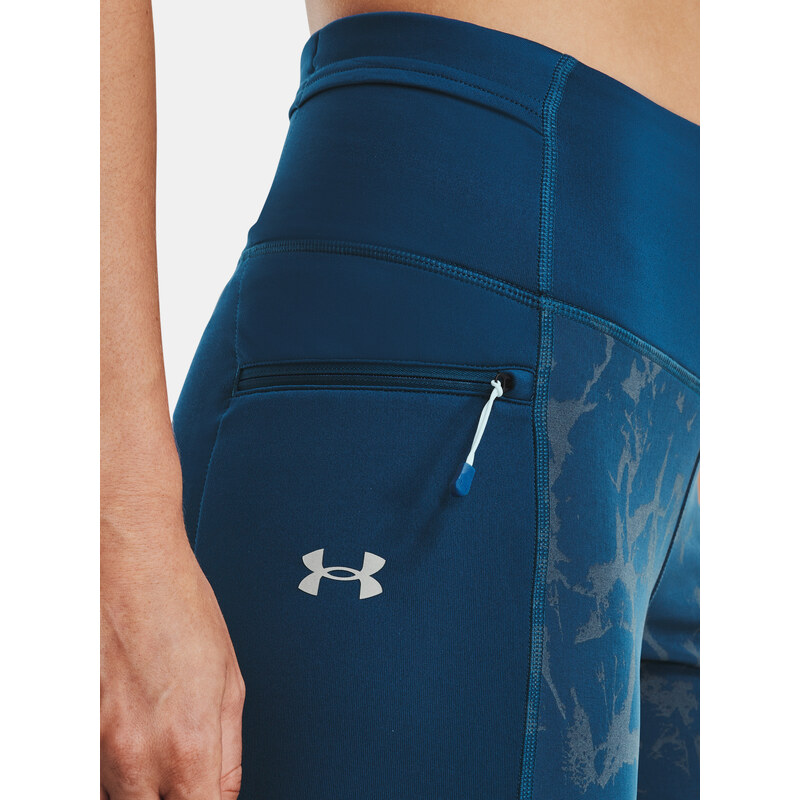 Under Armour Legíny UA OutRun the Cold Tight II-BLU - Dámské