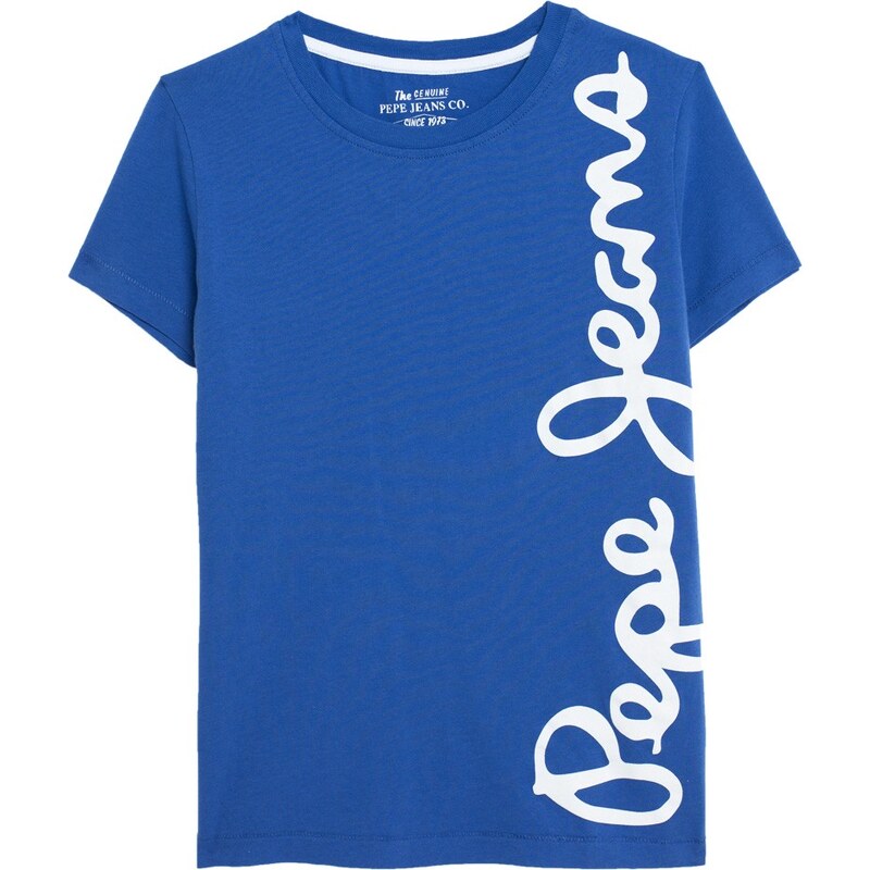 Pepe Jeans - Dětský t-shirt 128-172cm - modrá, 140