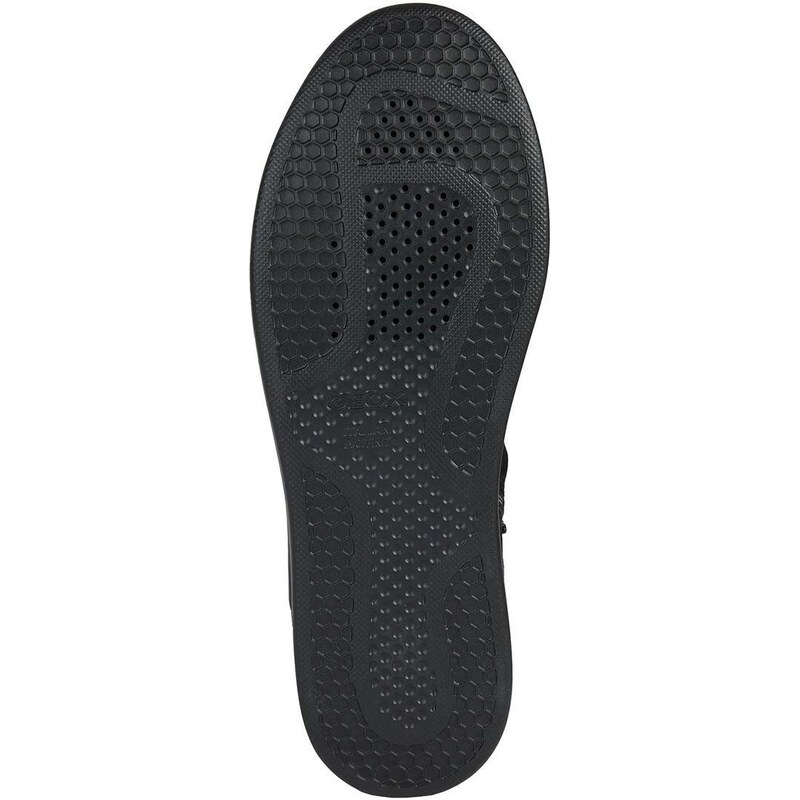 Semišové sneakers boty Geox Lauressa černá barva