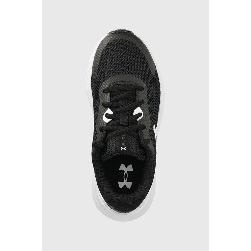 Dětské sneakers boty Under Armour černá barva