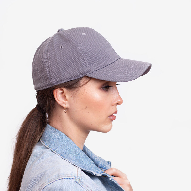 Shelvt Women's baseball cap Shelovet light gray