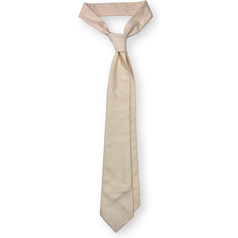 Kolem Krku Smetanová bavlněná kravata Premium