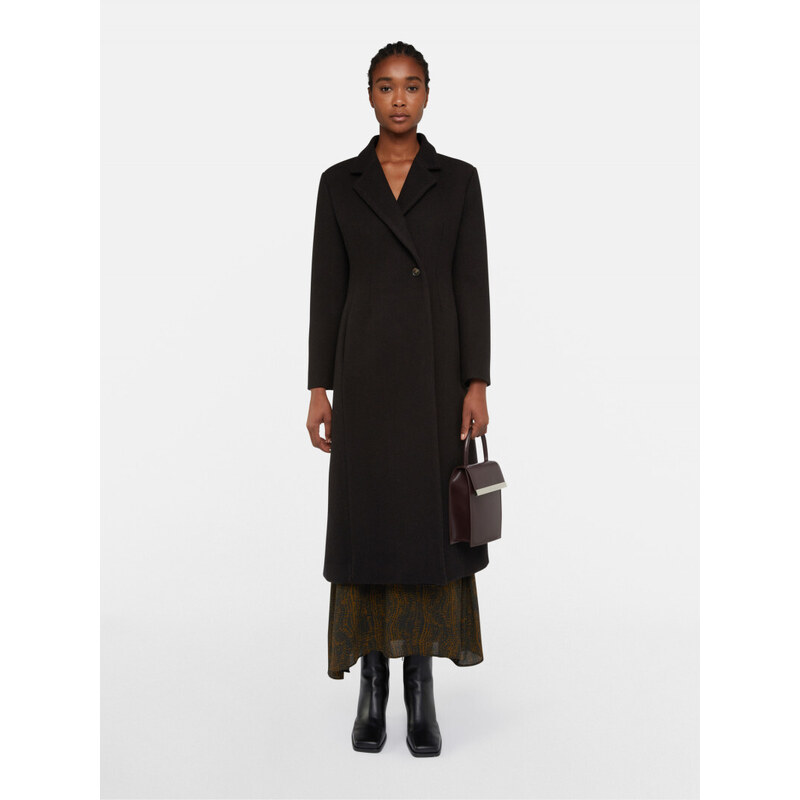 KABÁT TRUSSARDI COAT DIAGONAL CLOTH