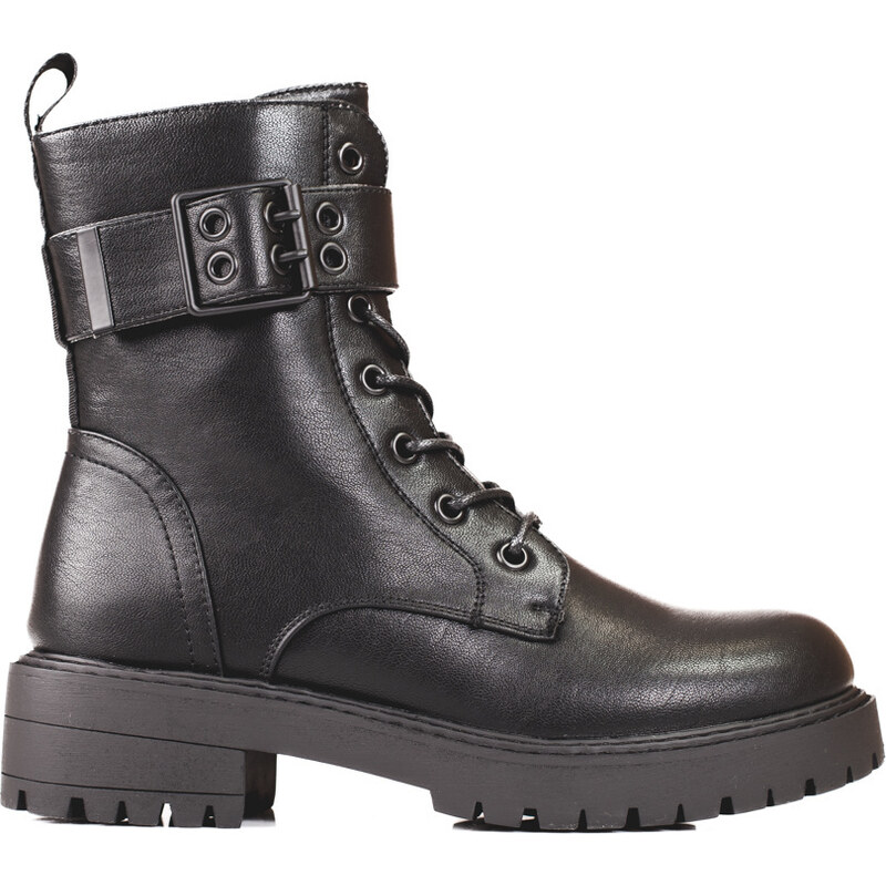 Women's workery Shelvt laced with eco leather