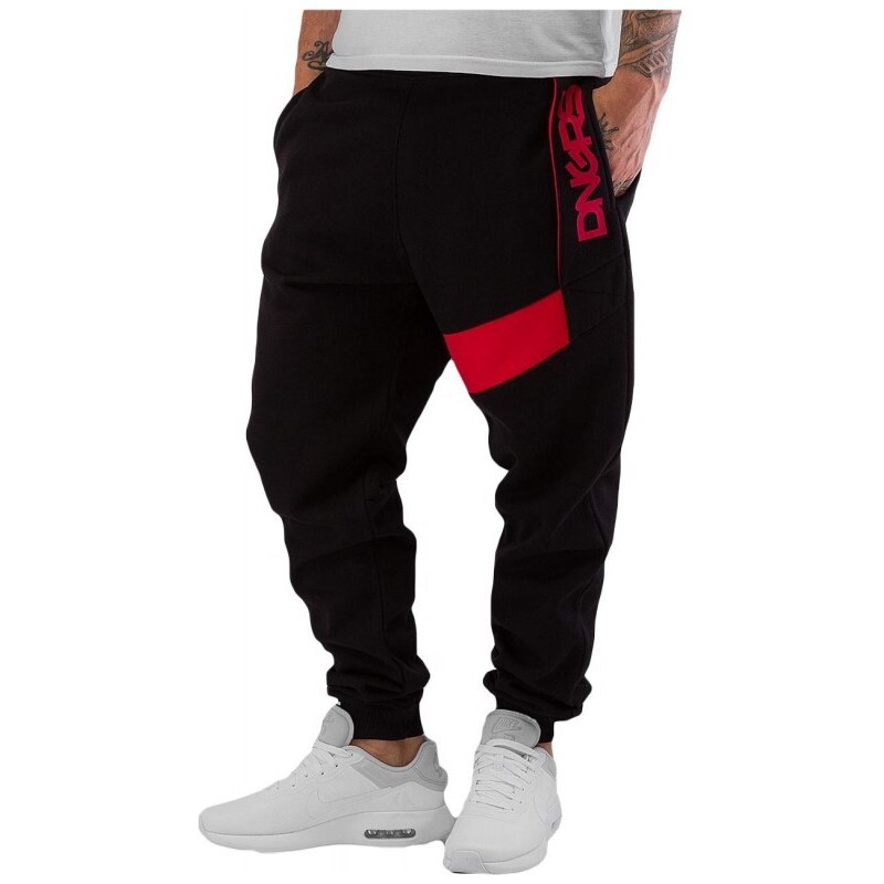 Dangerous DNGRS / Sweat Pant New Pockets in black tepláky pánské