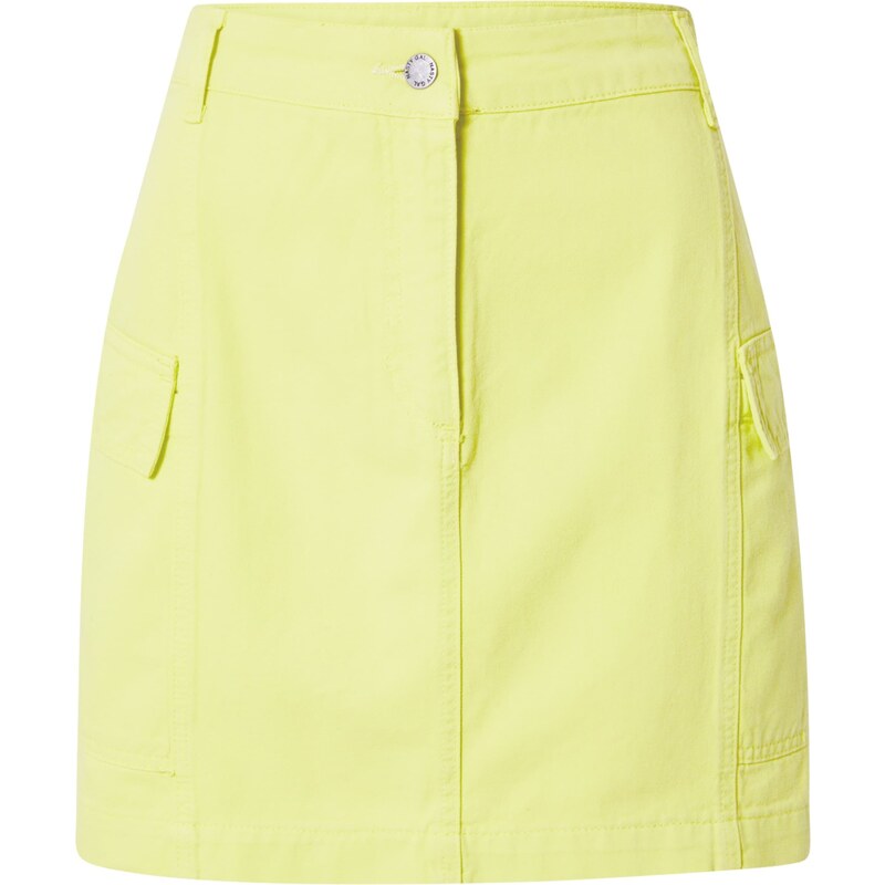 Nasty Gal Sukně citronová