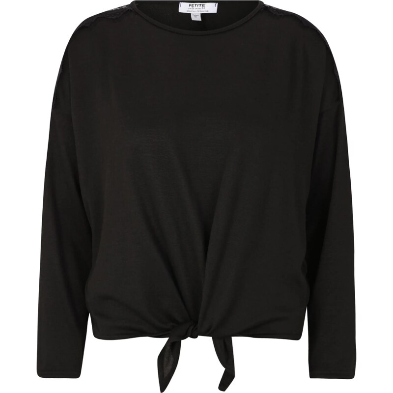 Dorothy Perkins Petite Tričko černá