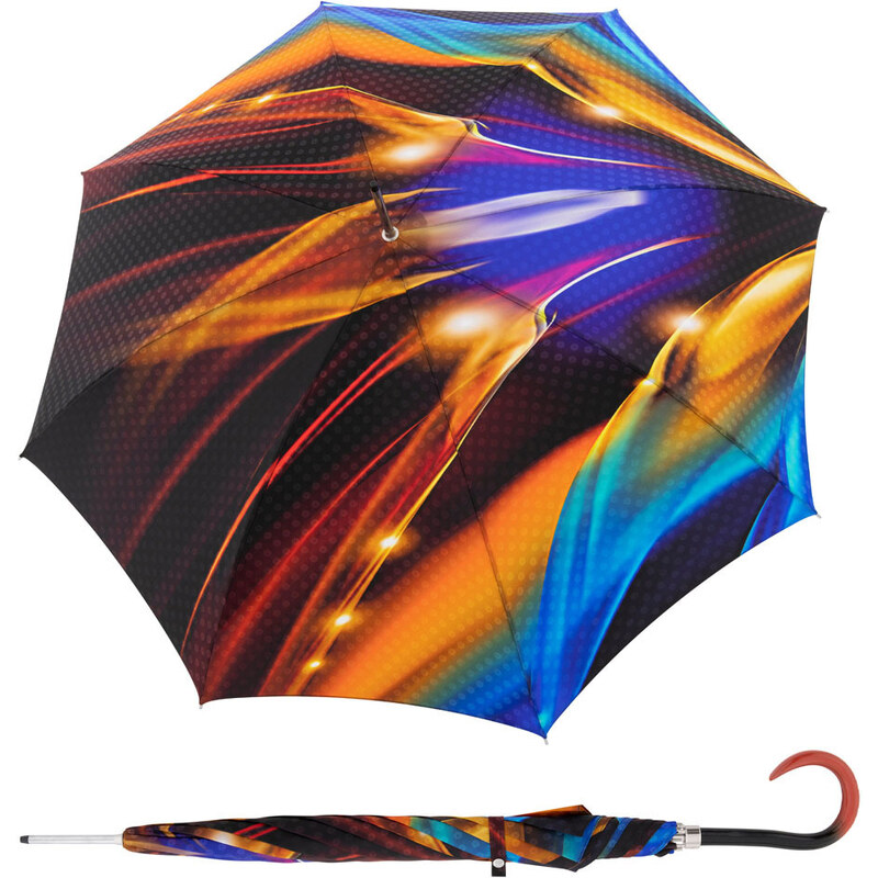 DOPPLER Manufaktur Elegance Boheme Flame - luxusní dámský holový deštník