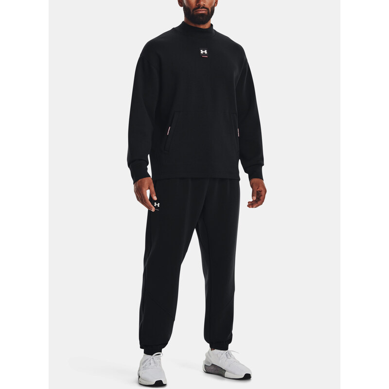 Under Armour Mikina UA Summit Knit Mock-BLK - unisex