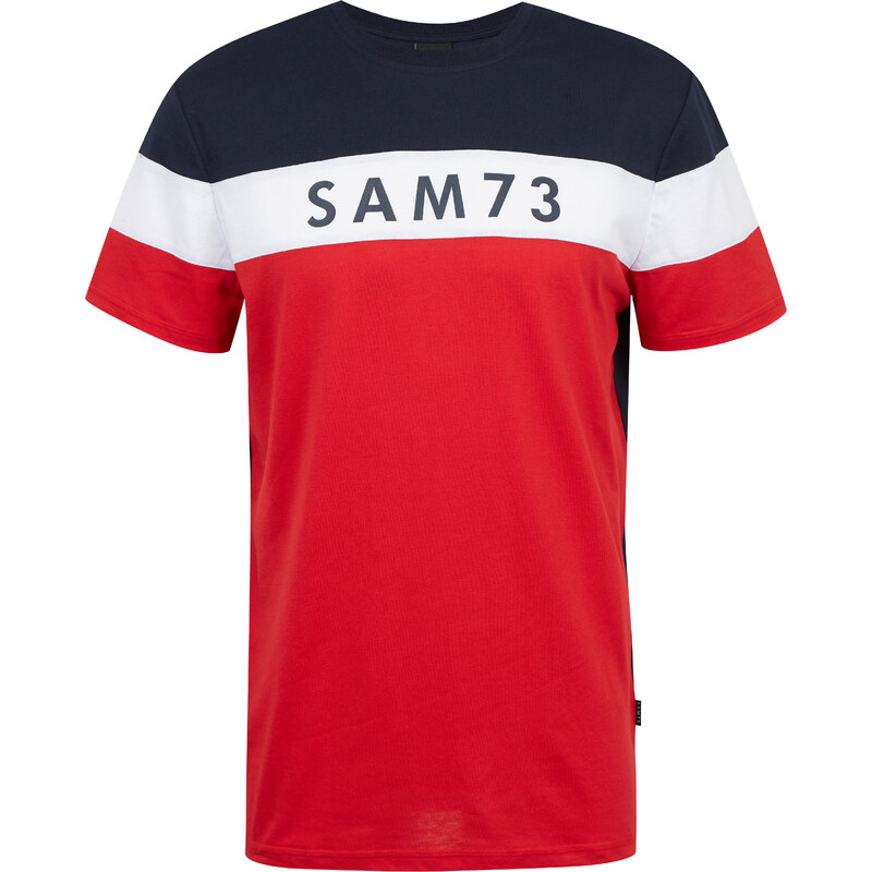 SAM 73 Pánské triko KAVIX Červená S