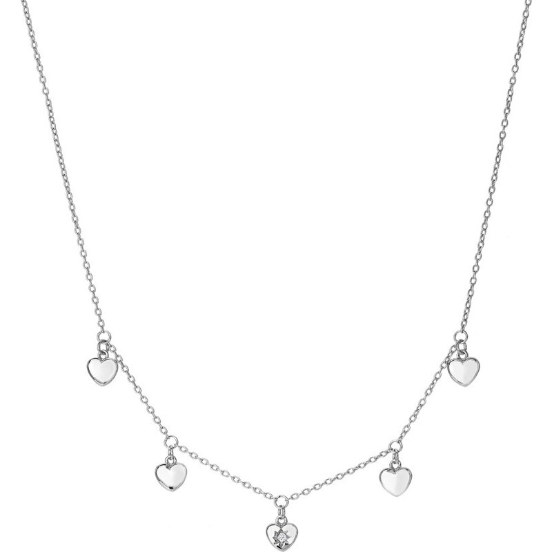 Stříbrný náhrdelník Hot Diamonds Most Loved DN162Stříbrný náhrdelník Hot Diamonds Most Loved DN162