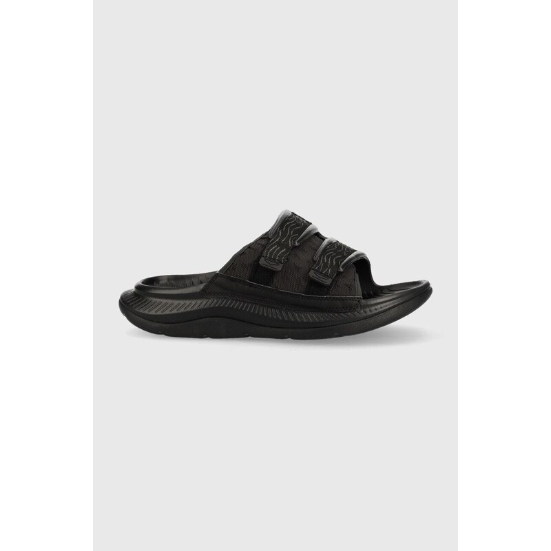 Pantofle Hoka Ora Luxe černá barva, 1134150-WCLL