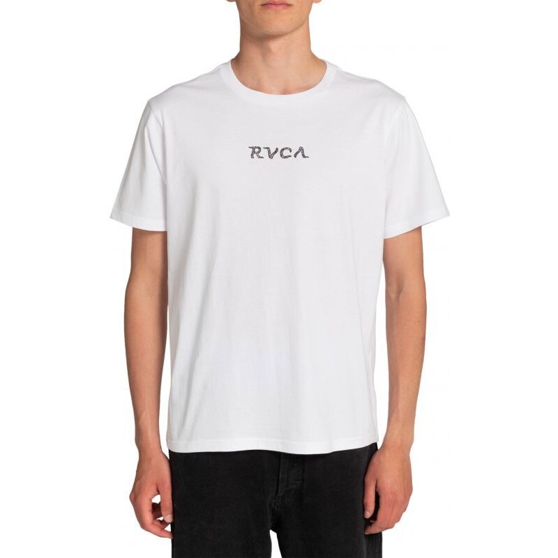 TRIKO RVCA FINAL TRIP S/S - bílá -