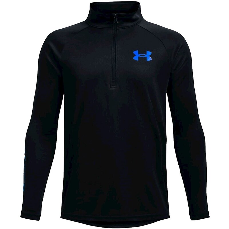 Triko s dlouhým rukávem Under Armour UA Tech BL 1/2 Zip-BLK 1366377-003